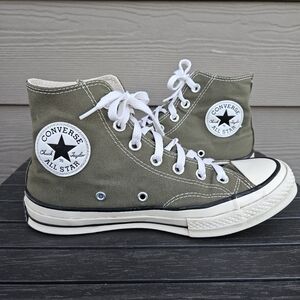 Converse Chuck 70 Vintage Canvas Shoes Sneakers Utility Khaki A00754C Women's 8